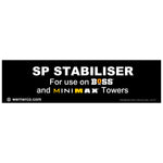 BoSS SP4 Stabiliser Label